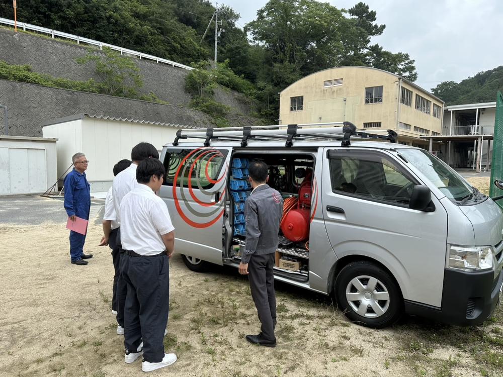 玉野市立玉野商工高等学校にて進路ガイダンスに参加してきました❢